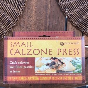 Never used - Small calzone and pastry press